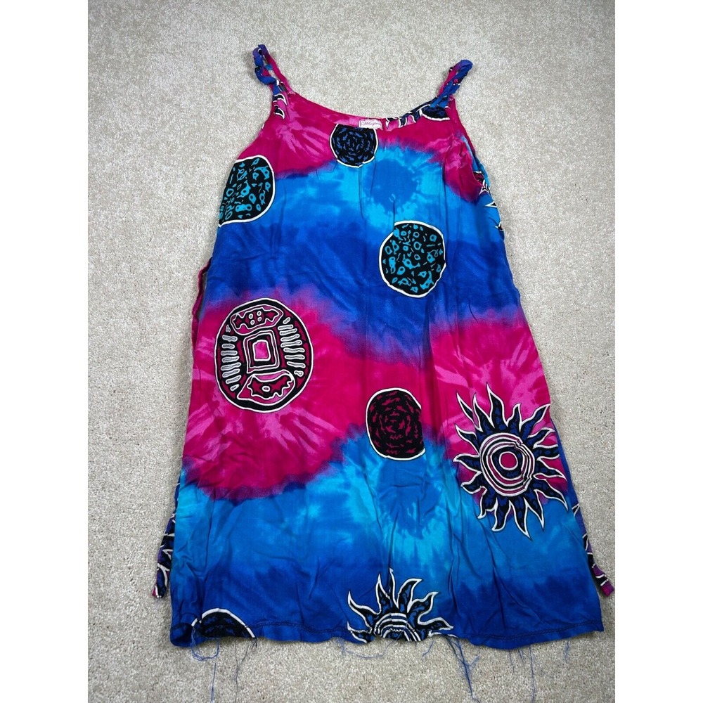Whispers Multicolor Beach Cover Dress Airy‎ Size L